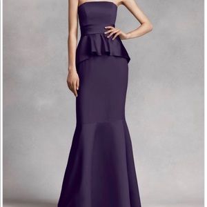 New Formal Vera Wang purple dress